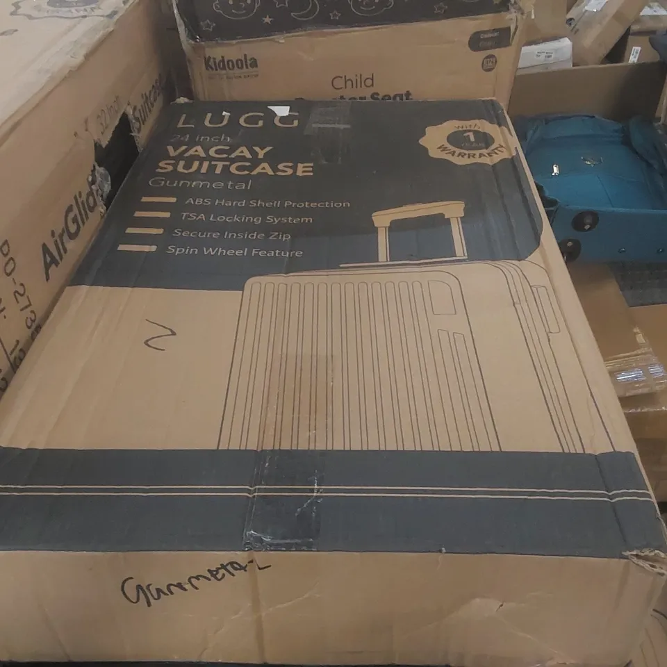 BOXED LUGG TRAVEL SUITCASE
