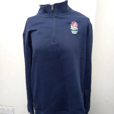 ENGLAND RUGBY LONG SLEEVE FLEECE SIZE L