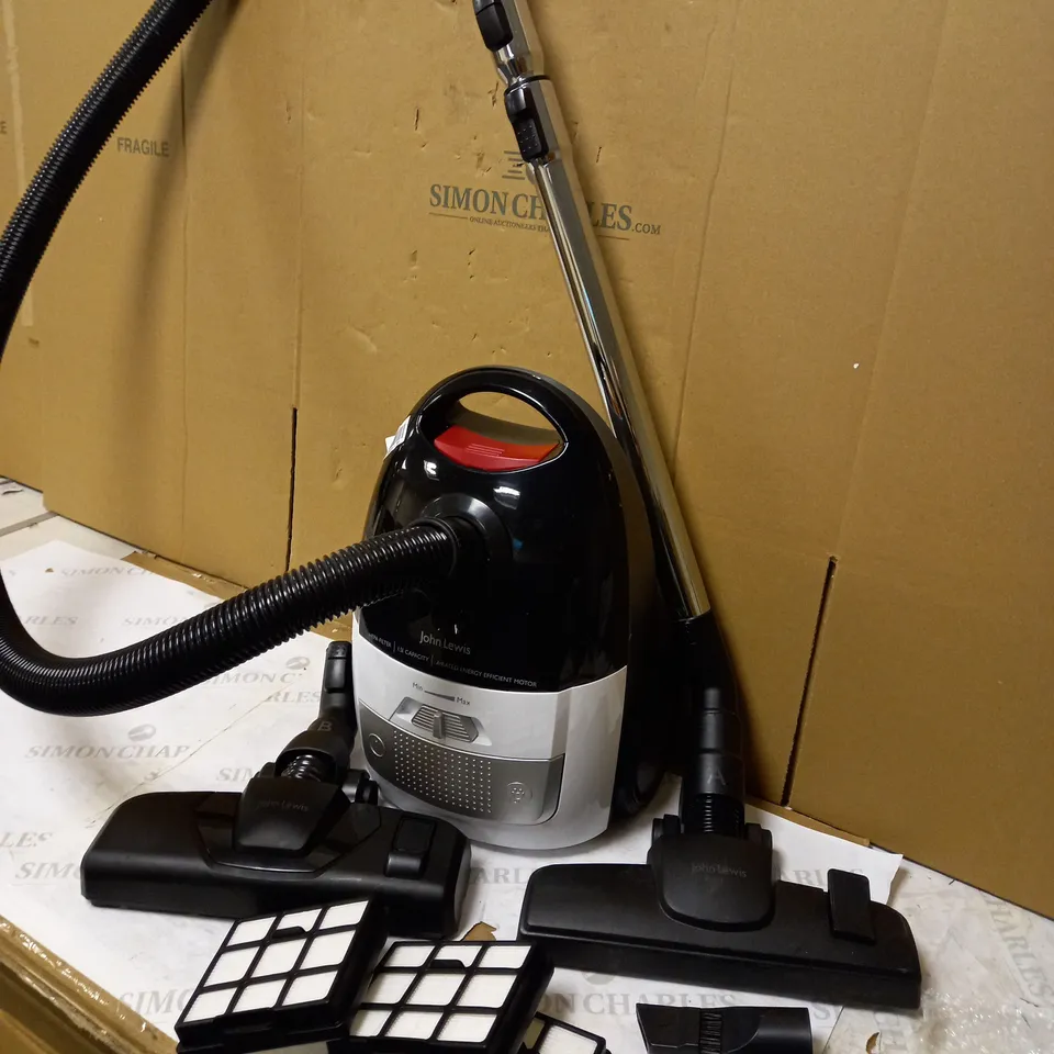 JOHN LEWIS CORDED VACUUM CLEANER
