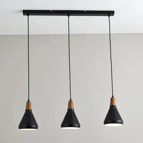 BOXED ENDER STORAGE DINER CEILING FITTING BLACK