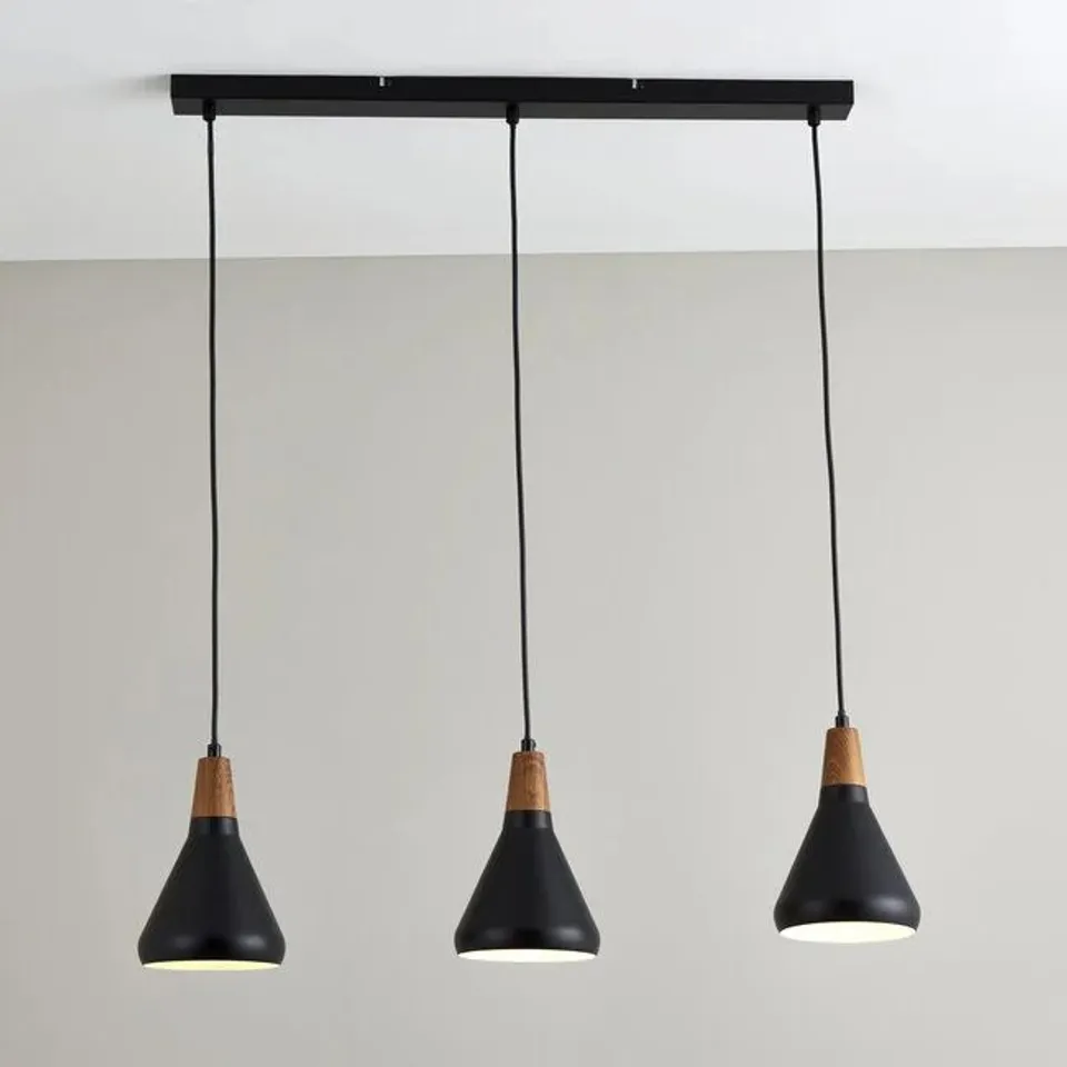 BOXED ENDER STORAGE DINER CEILING FITTING BLACK