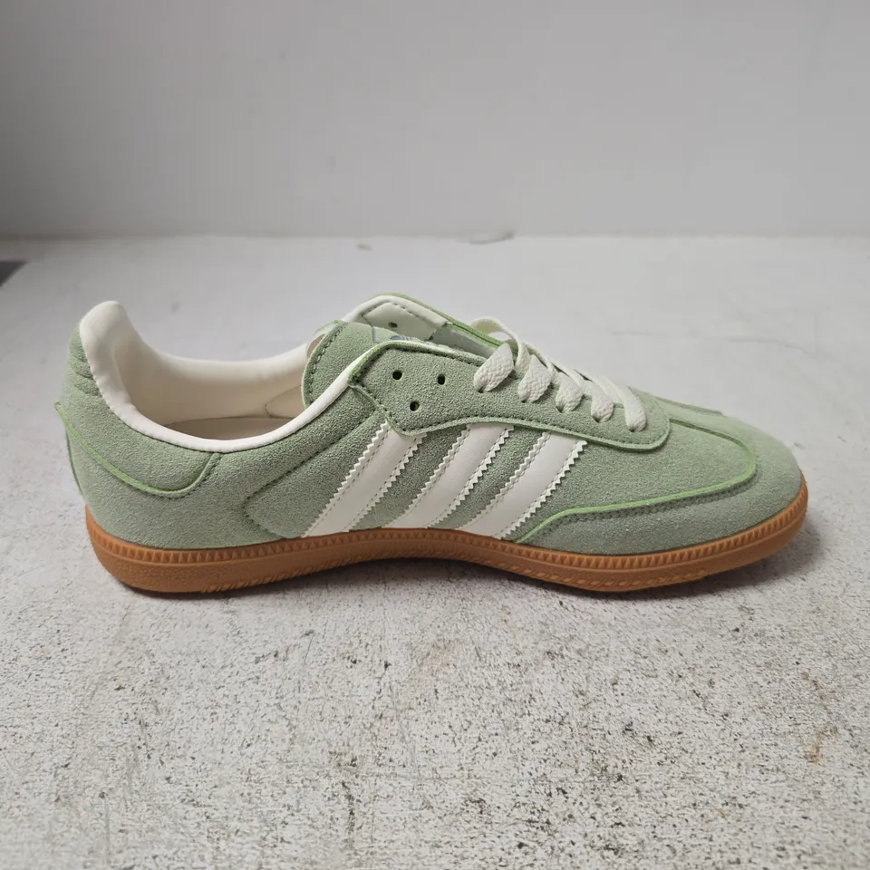ADIDAS SAMBA OG W GREEN SUEDE SNEAKERS – UK 6