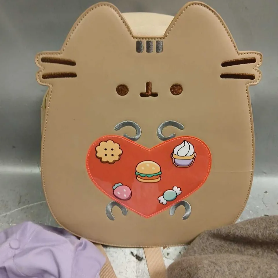 KOI X PUSHEEN RUCKSACK, BERET AND BASEBALL CAP