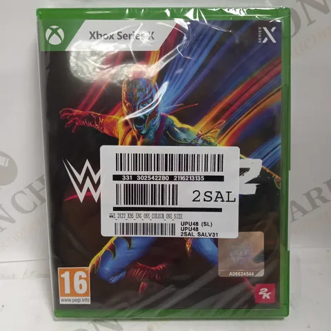 WWE 2K22 XBOX SERIES X GAME
