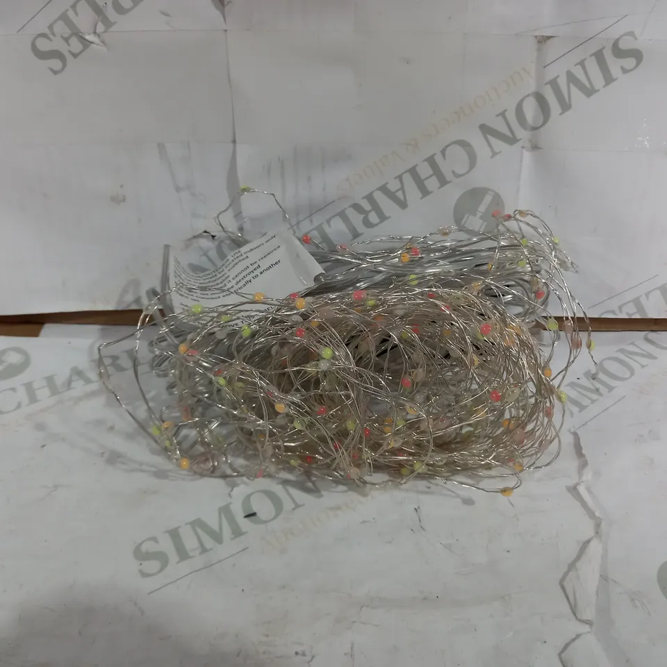 WIRE LIGHTS WITH TIMER 320 MULTICOLOUREDLEDS 
