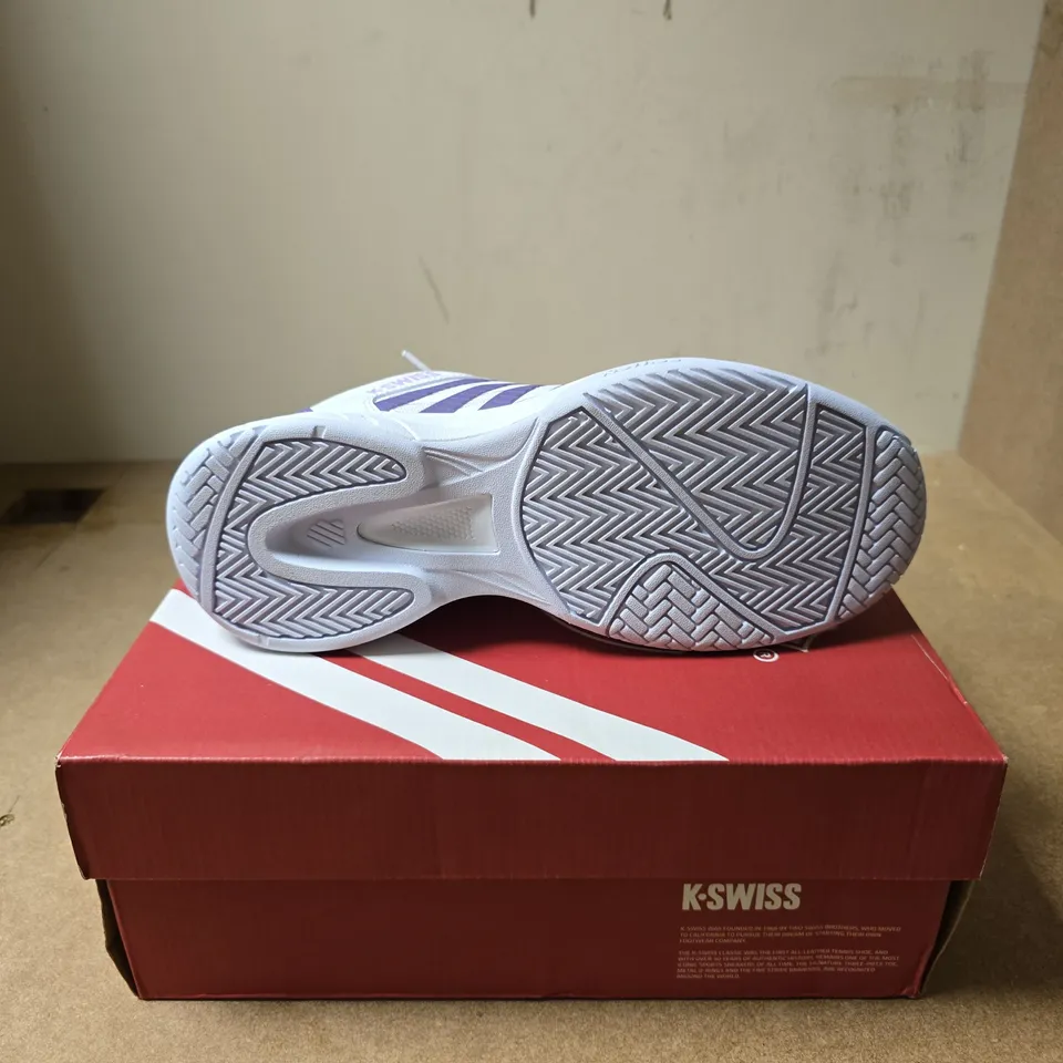K-SWISS WOMEN'S COURT EXPRESS 2 TRAINERS – UK 7