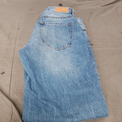 STRADIVARUS 1410 STRAIGHT LOW DENIM JEANS - SIZE 8