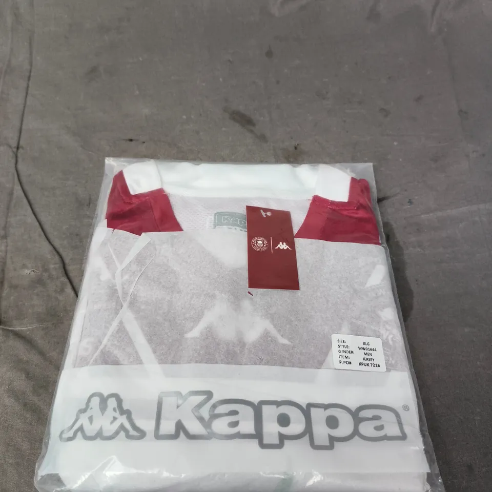 BAGGED WIGAN WARRIORS RUGBY JERSEY - SIZE XL