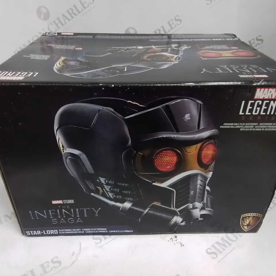 MARVEL LEGENDS SERIES STAR LORD HELMET