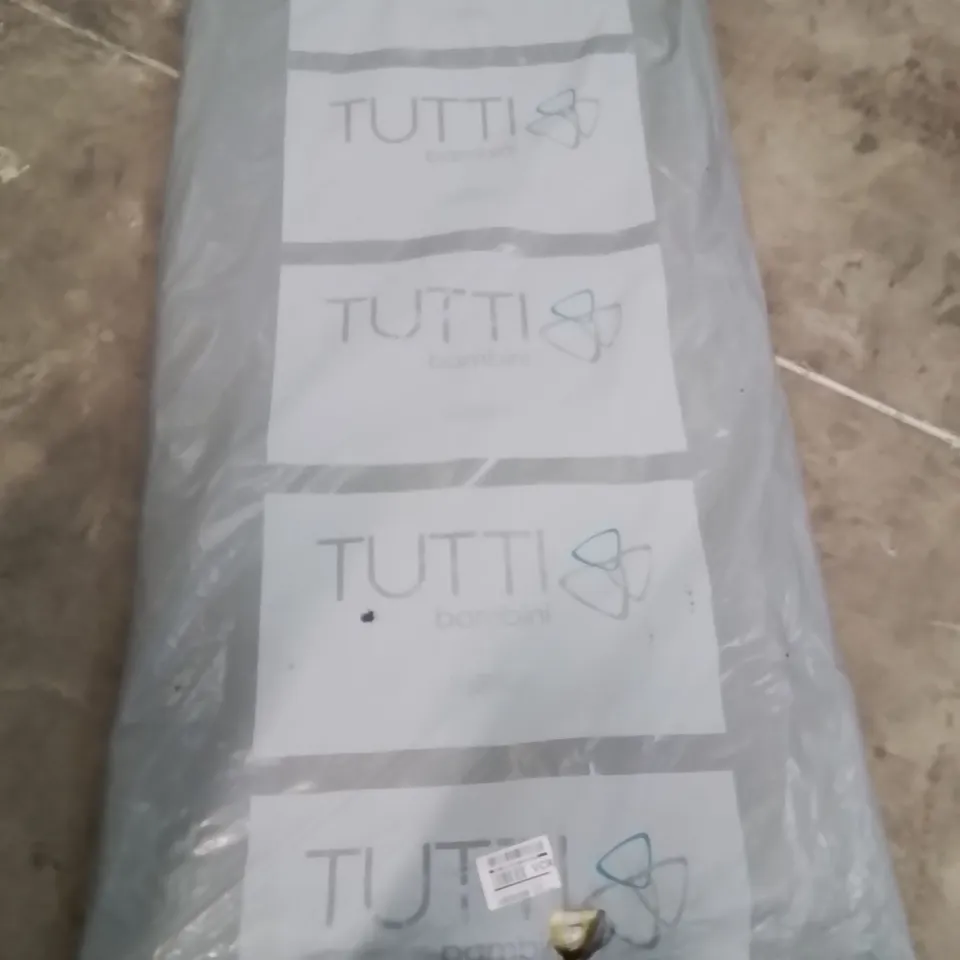 QUALITY BAGGED TUTTI BAMBINI QUILTED COT BED MATTRESS IN WHITE