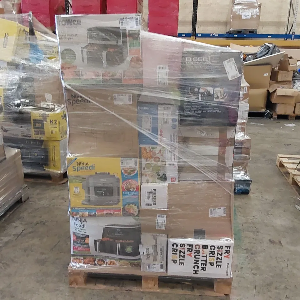 PALLET OF APPROXIMATELY 59 UNPROCESSED RAW RETURN HOUSEHOLD AND ELECTRICAL GOODS TO INCLUDE;