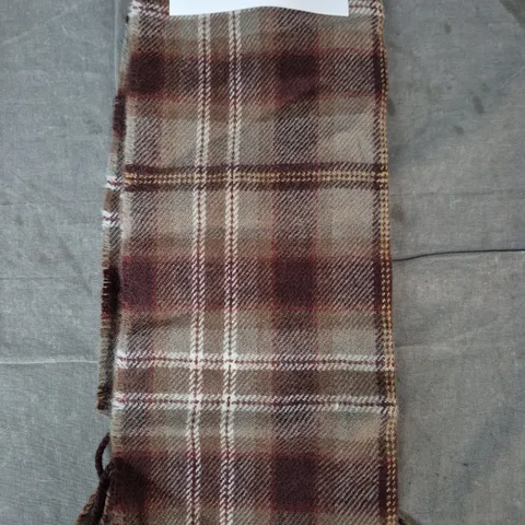 WILDCAT HAVEN 100% LAMBSWOOL SCOTTISH TARTAN SCARF