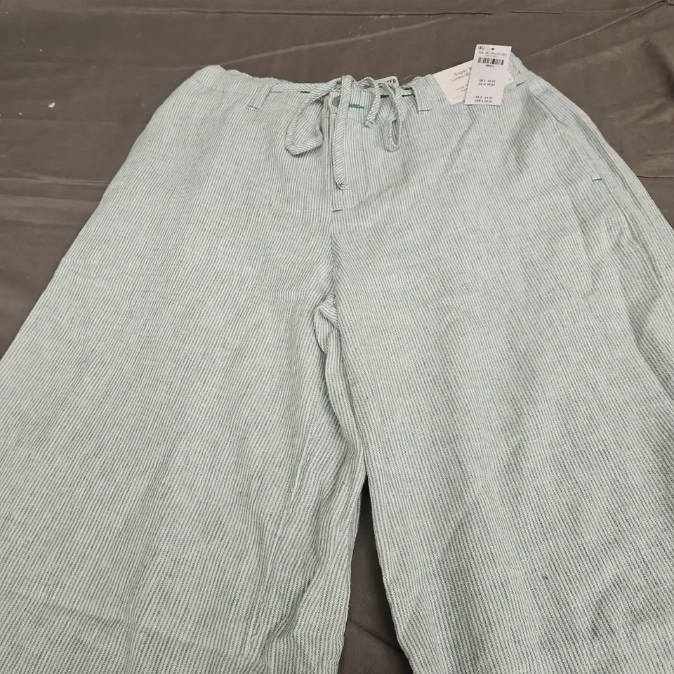 HOLLISTER SUPER BAGGY LINEN BLEND PANT - SMALL