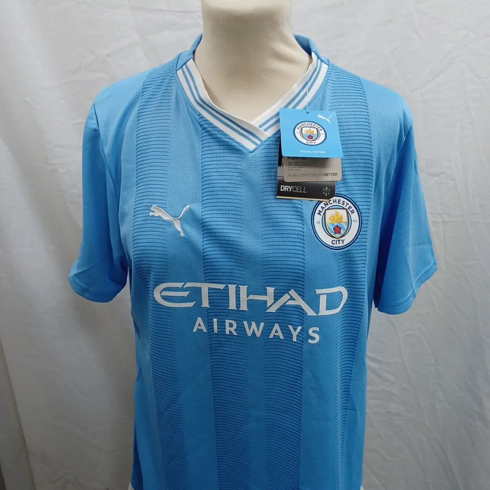 PUMA MANCHESTER CITY HOME 23/24 KIT - RU 18 - EU LARGE