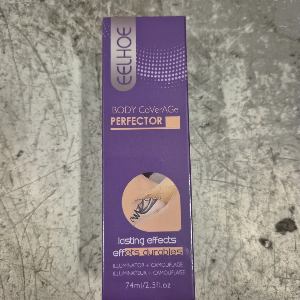 APPROXIMATELY 20 SEALED HEELHOE BODY COVERAGE PERFECTOR 74ML