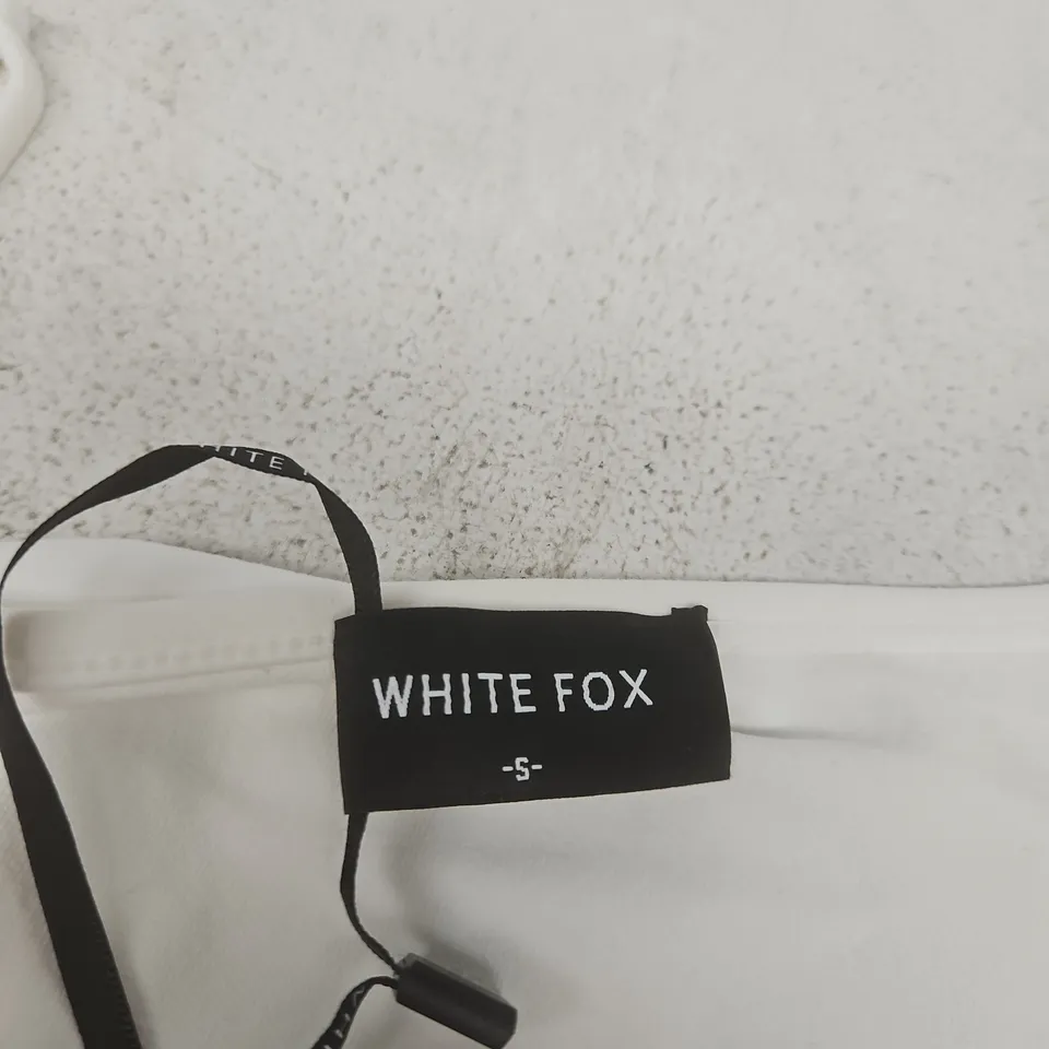 WHITE FOX ALWAYS BY YOUR SIDE TANK TOP – OFF WHITE, UK SIZE S