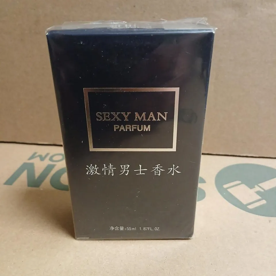 BOXED AND SEALED SEXY MAN PARFUM 55ML