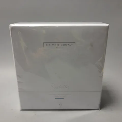 SEALED THE WHITE COMPANY SEYCHELLES BERGAMOT, AMBER AND VANILLA LUXURY GIFT SET