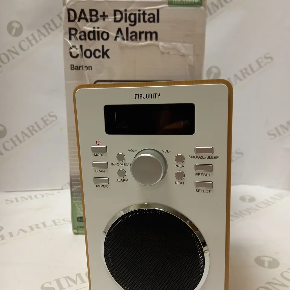 MAJORITY BARTON COMPACT PORTABLE DIGITAL RADIO