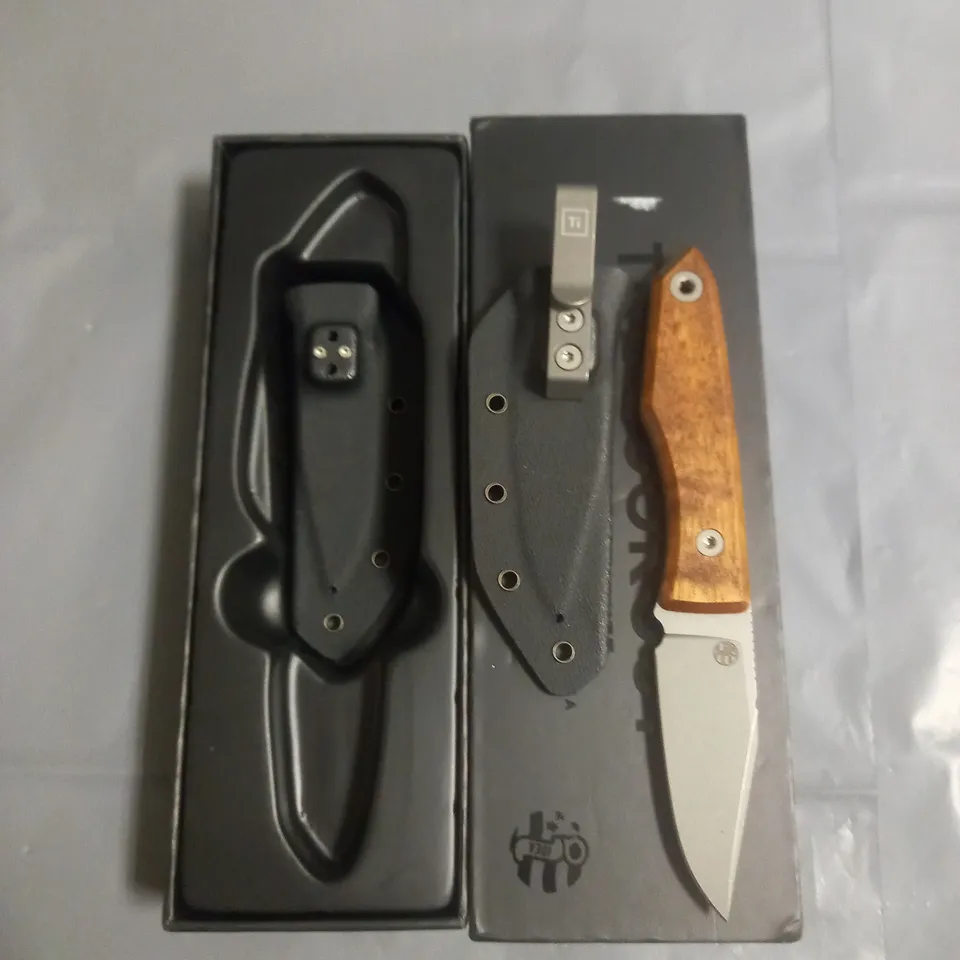 BOXED MAGNACUT THE LOOKOUT EDC FIXED BLADE KNIFE