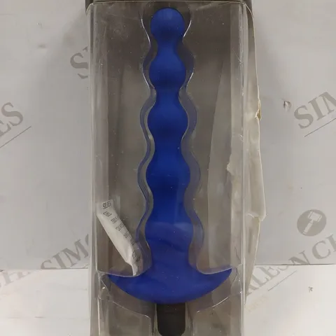 BOXED ANN SUMMERS VIBRATING BLUE ANAL BEADS