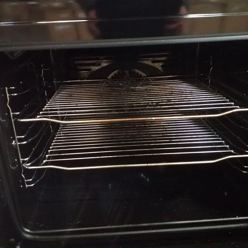 RUSSELL HOBBS DOUBLE OVEN IN BLACK