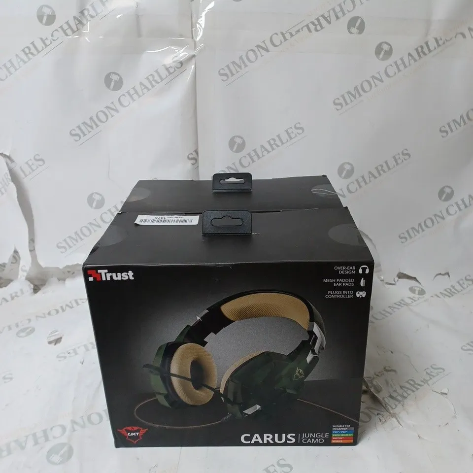 SET OF 2 TRUST CARUS JUNGLE CAMO GAMING HEADSET 