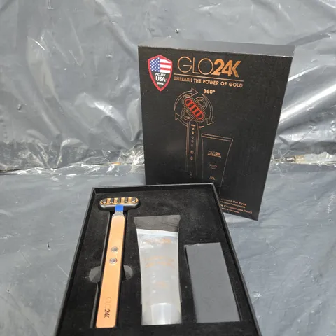 BOXED GLO24K SUPER WAND + HYDRA GEL 