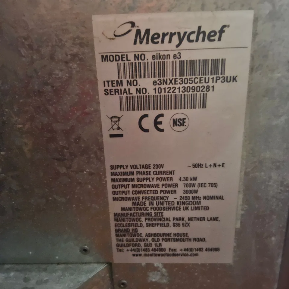 MERRYCHEF EIKON E3 