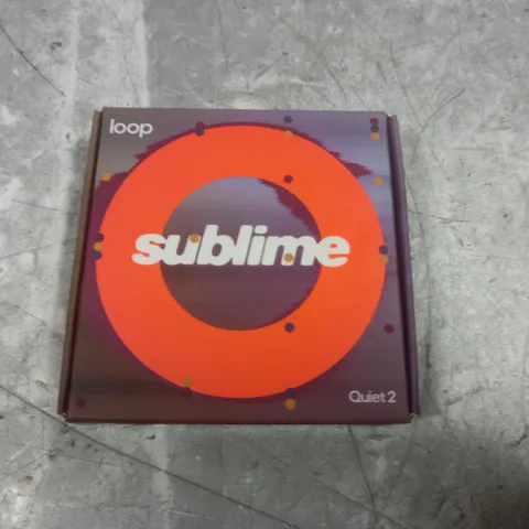 SEALED OOP SUBLIME QUIET 2