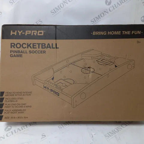 HY-PRO ROCKETBALL PINBALL SOCCERT GAME