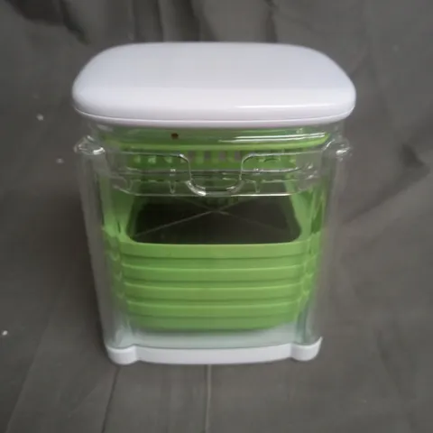 COOK'S ESSENTIALS 4 BLADE INTERCHANGEABLE CHOPPER