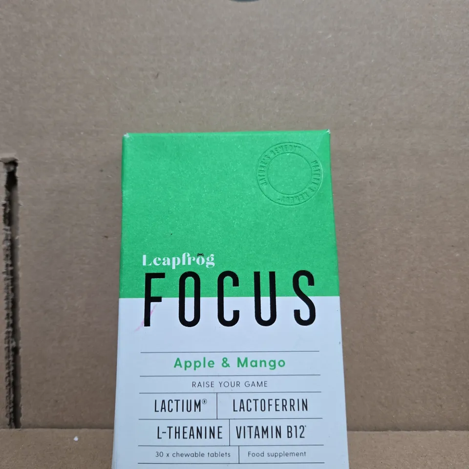 LEAPFROG FOCUS APPLE & MANGO – 30 CHEWABLE TABLETS