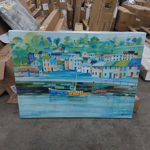 JEREMY THOMPSON - PAINTING WRAPPED CANVAS