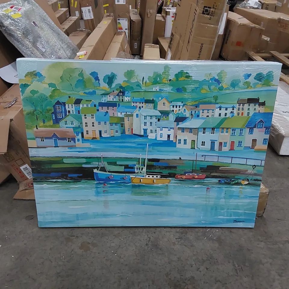 JEREMY THOMPSON - PAINTING WRAPPED CANVAS 