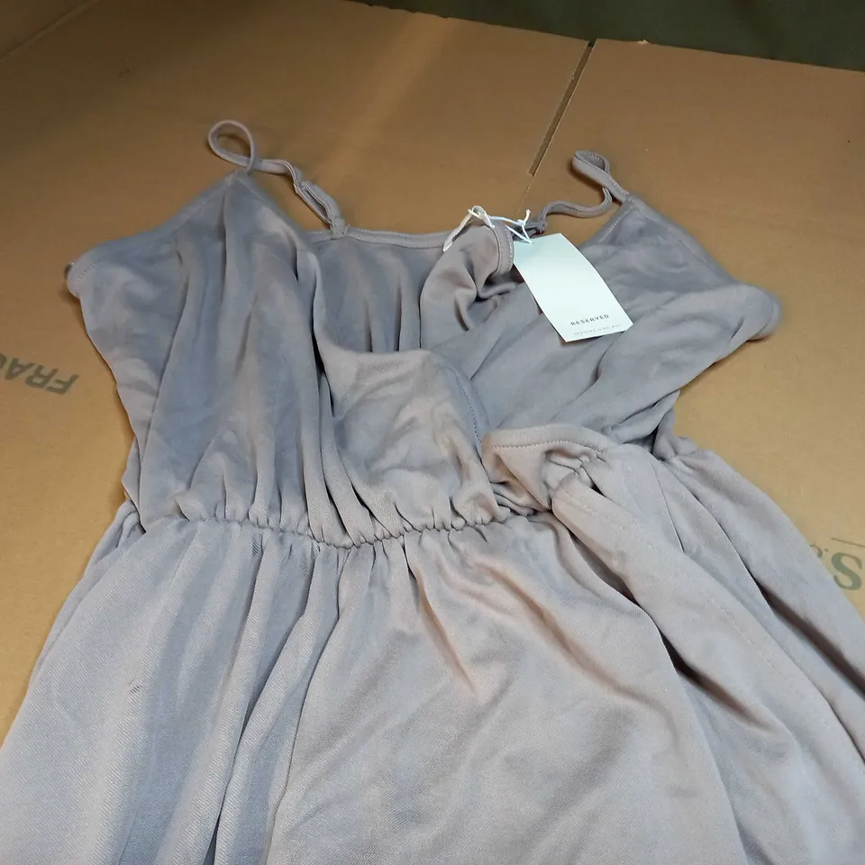 REVERSED STEP INTO DRESS IN GREY - XL