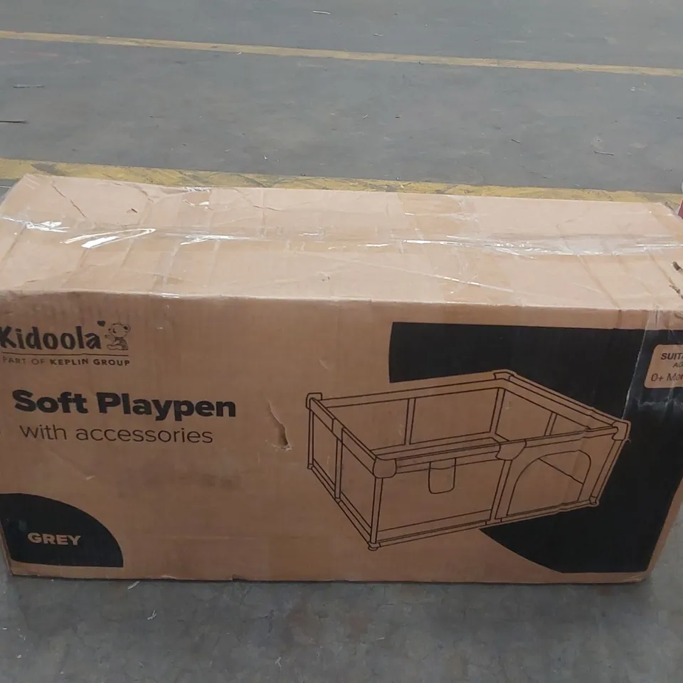 BOXED KIDOOLA SOFT PLAYPEN 