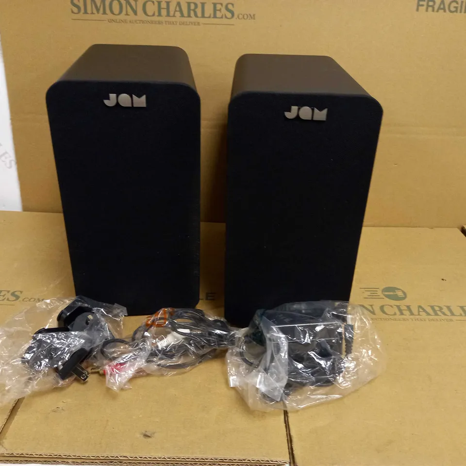JAM BLUETOOTH BOOKSHELF SPEAKERS