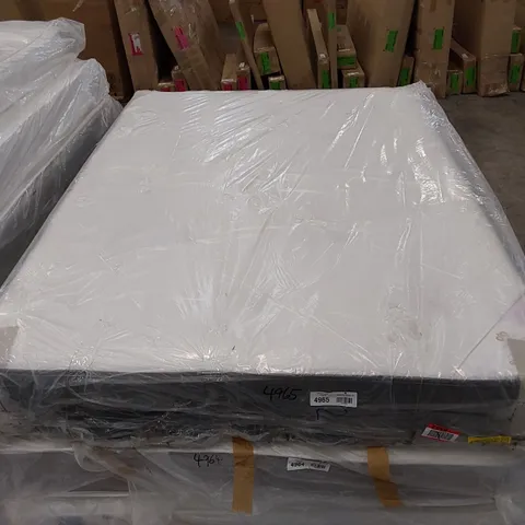 QUALITY BAGGED 4'6" DOUBLE CAIRO MEMORY FOAM OPEN COIL MATTRESS