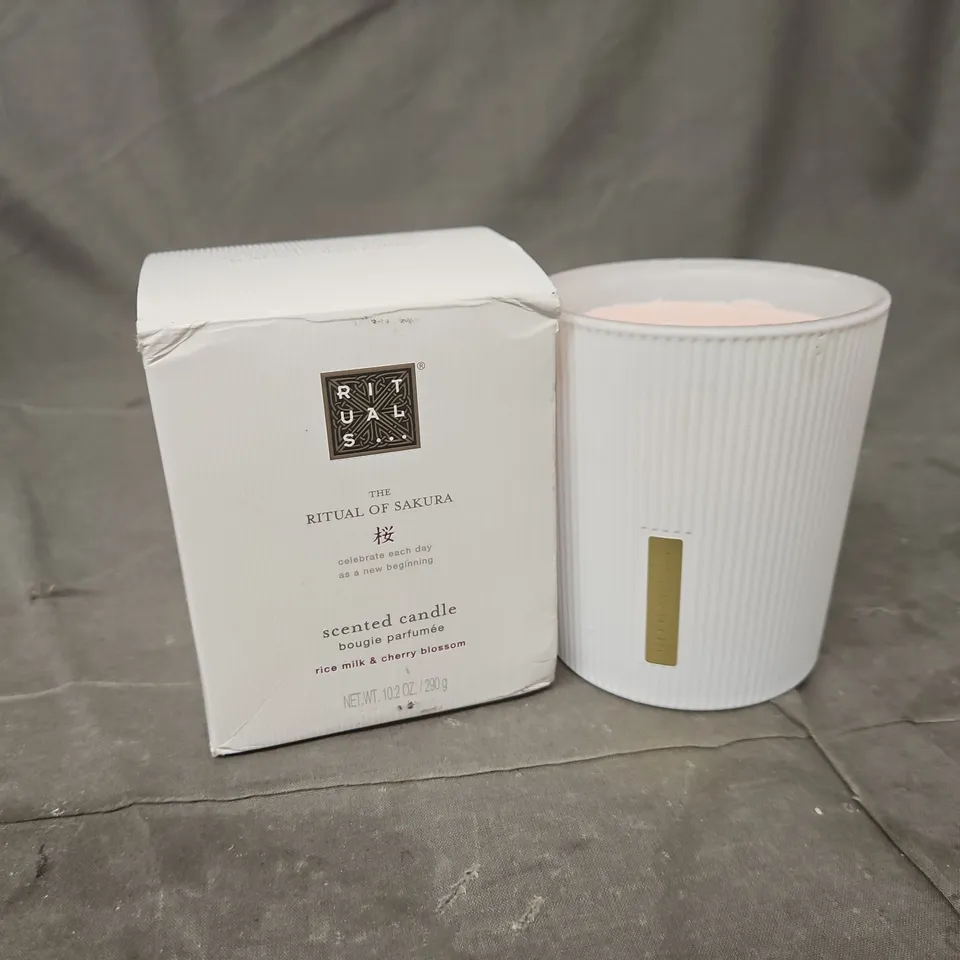 BOXED RITUALS OF SAKURA SCENTED CANDLE