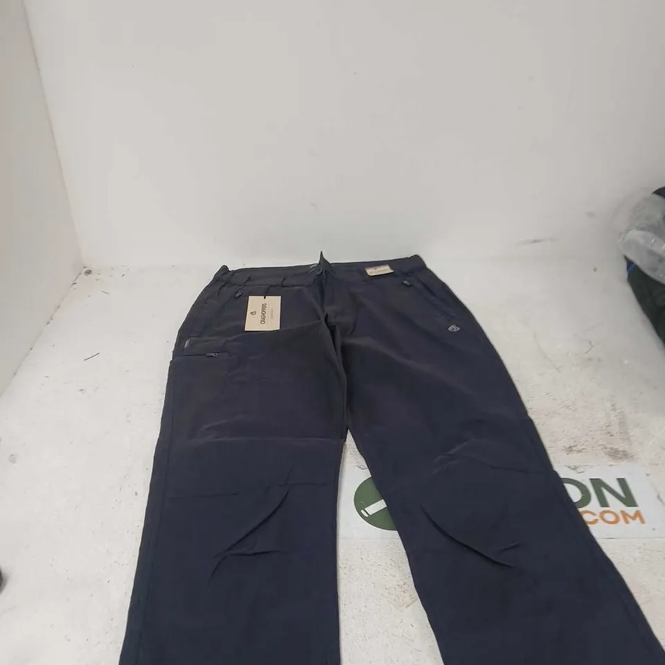 CRAGHOPPERS MENS TROUSERS, NAVY, UK 34 (EU 50) SHORT