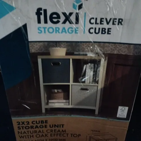 BOXED FLEXI STORAGE 2X2 CUBE STORAGE UNIT