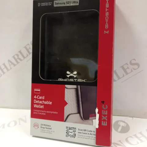 GHOSTEK EXEC4 SAMSUNG S21 ULTRA DETACHABLE WALLET