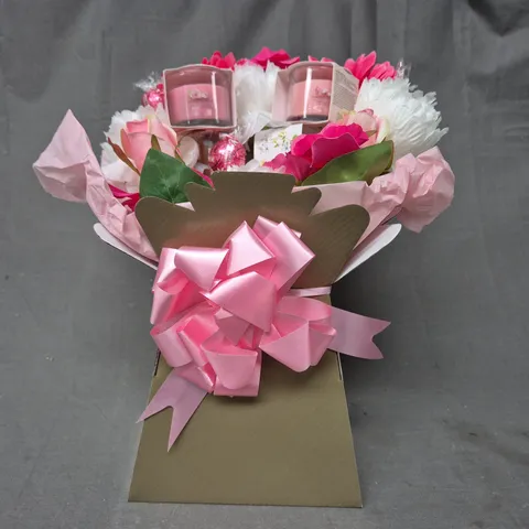 BOXED PRETTY IN PINK BOUQUET