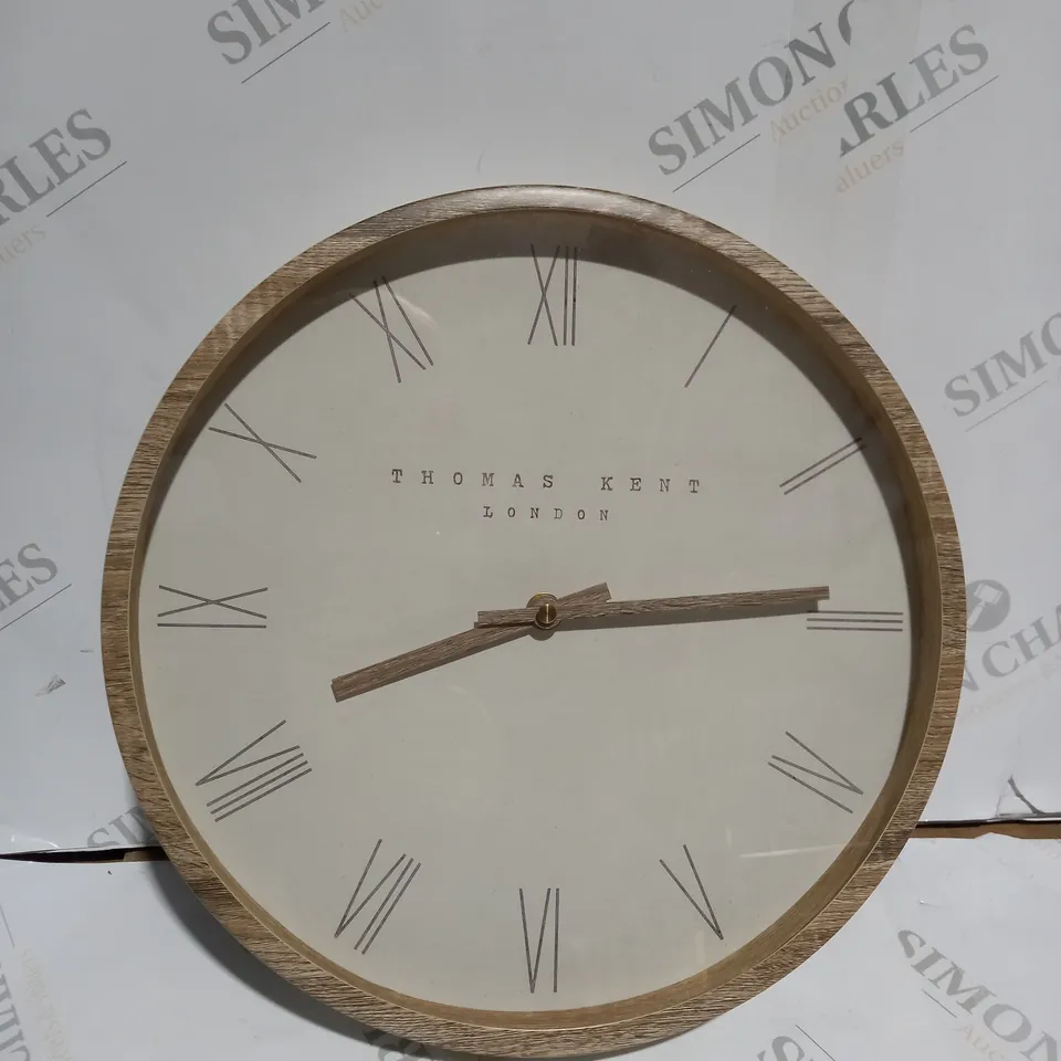 BOXED THOMAS KENT CLOCK 12" NORDIC TOFU 