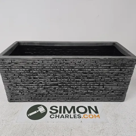 SLATE TROUGH 60CM - PEWTER