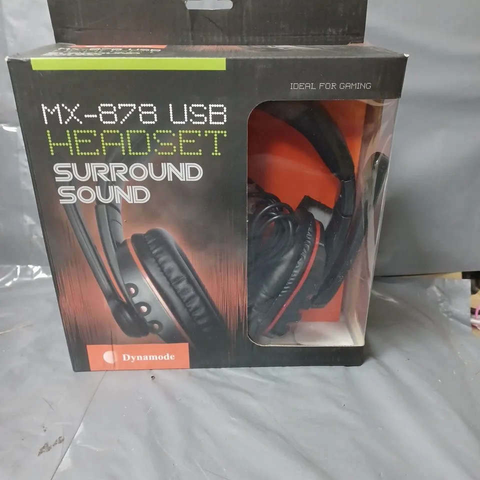 DYNAMODE MX-878 USB HEADSET WITH SURROUND SOUND