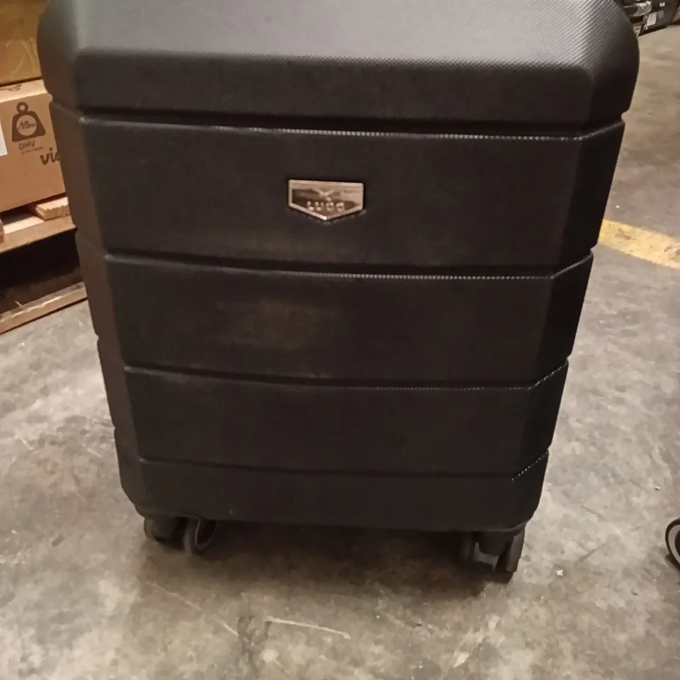 UNBOXED KEPLIN LUGG SMALL SIZE TRAVEL SUITCASE WITH WHEELS BLACK COLOUR 