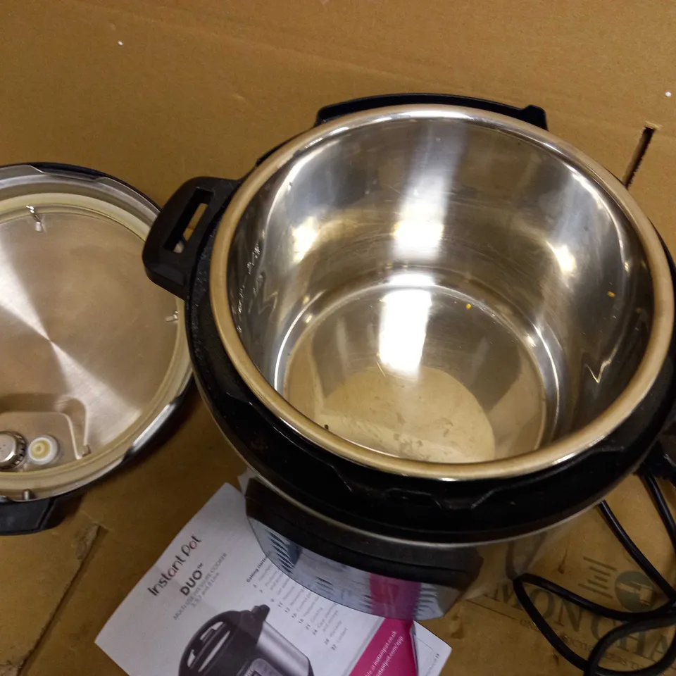 INSTANT POT DUO SMART PRESSURE COOKER