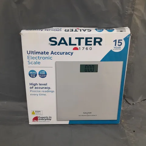 BOXED SALTER ULTIMATE ACCURACY ELECTRONIC SCALE 